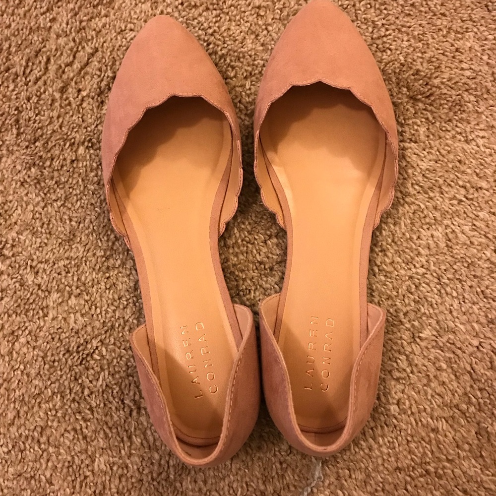 Pink Lauren Conrad flats